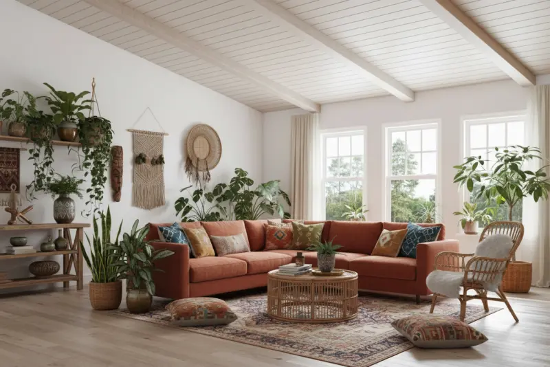 AI interior design generated using AInteriors, an app for interior design and virtual staging using AI.